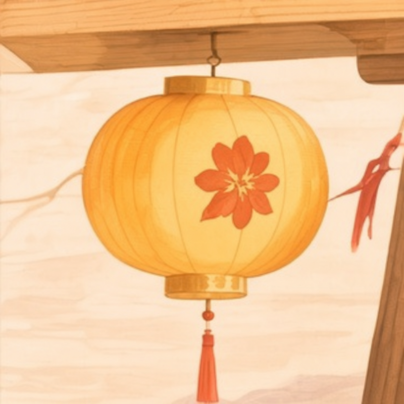 夜游花灯