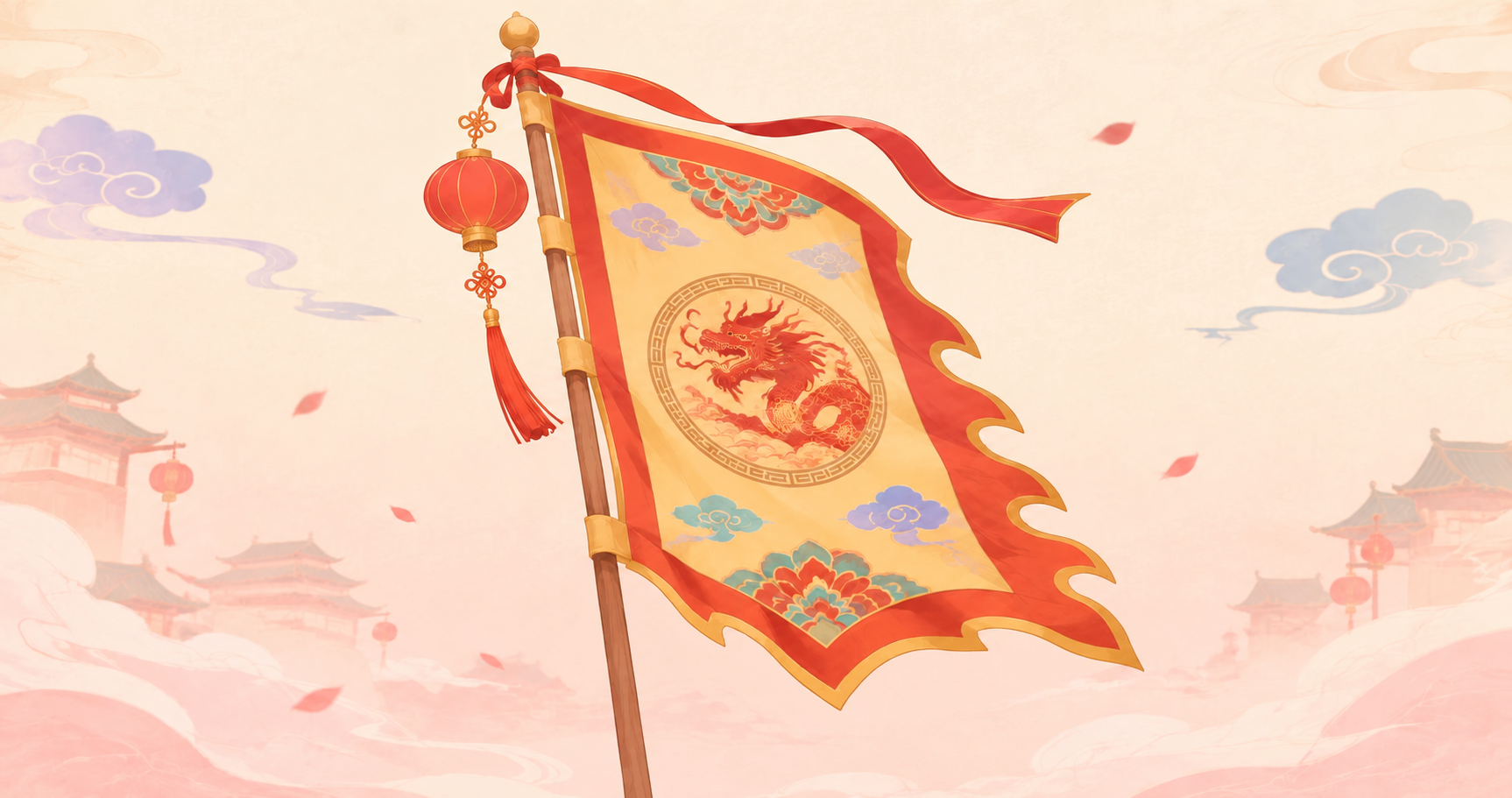 龙头幡旗